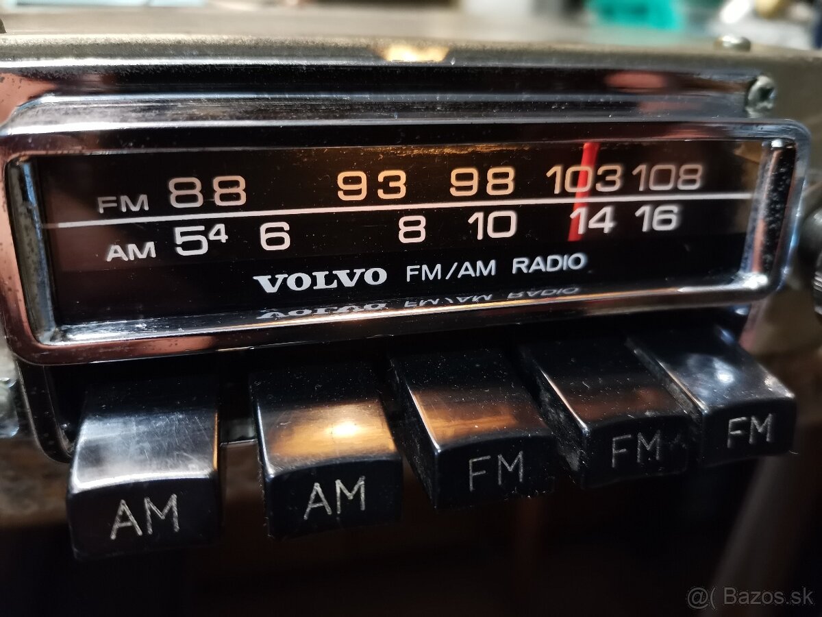 VINTAGE AUTORADIO VOLVO mod. 282340-9 - 6