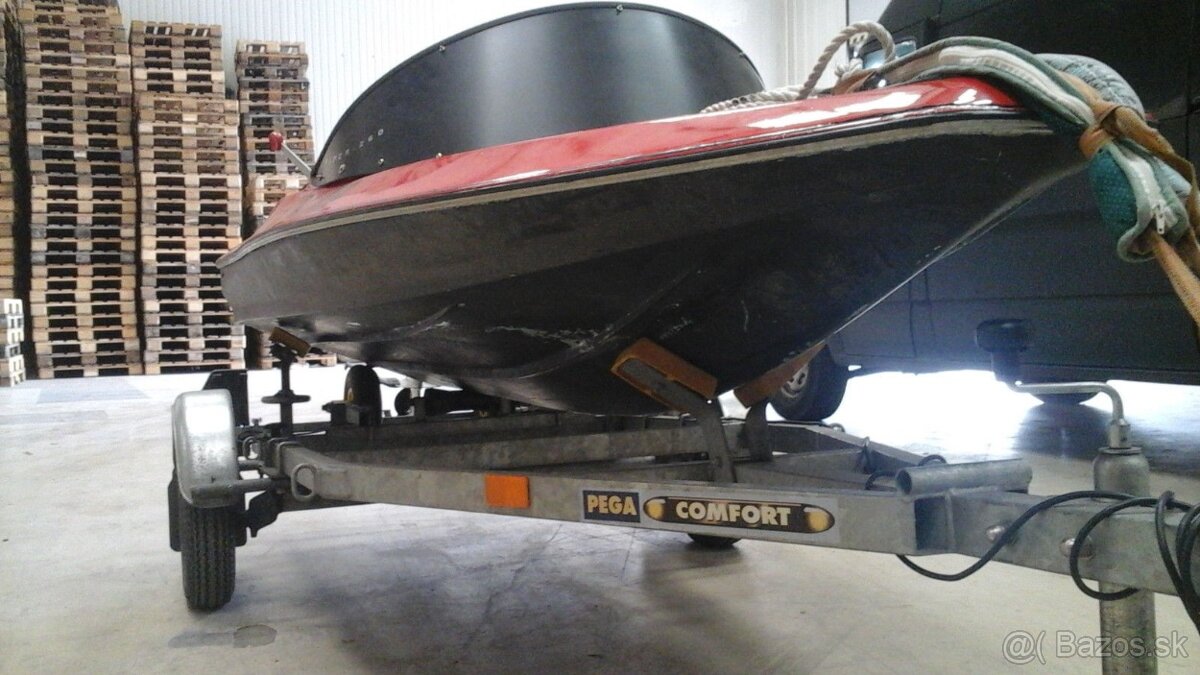 rýchlostný čln miniflitzer so Suzuki 15 PS 4-taktným motorom - 6