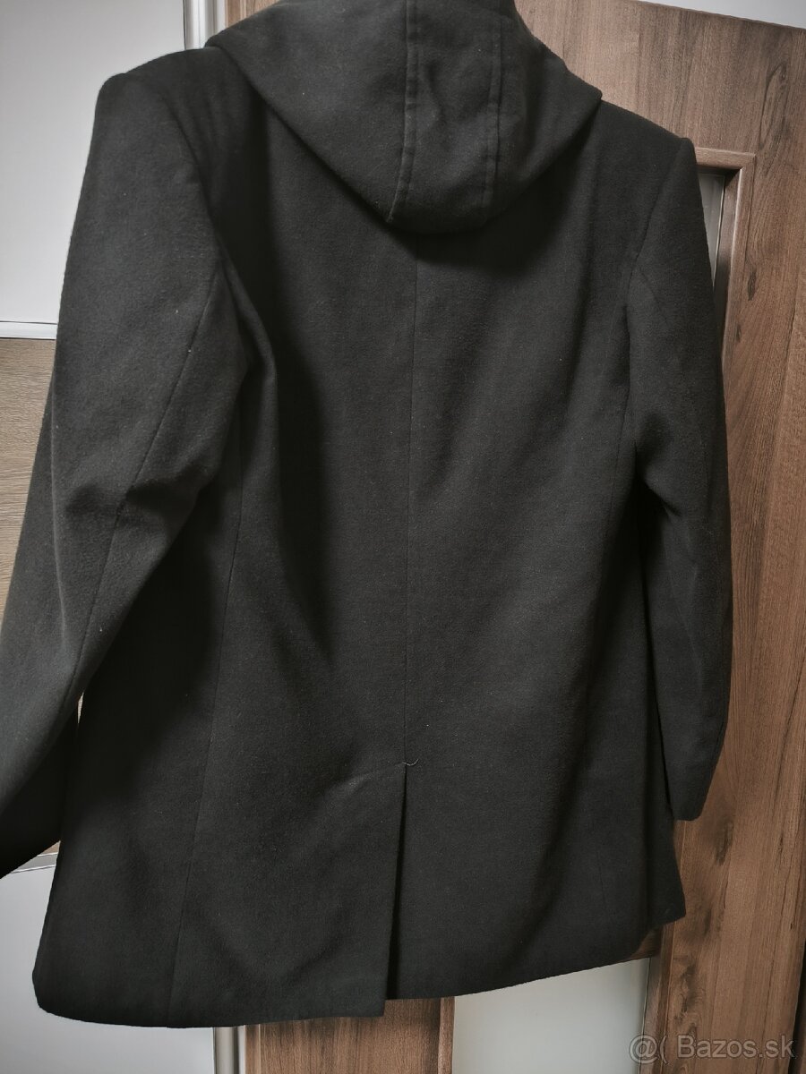 Pánsky čierny oblek č.50 + kabát - 6
