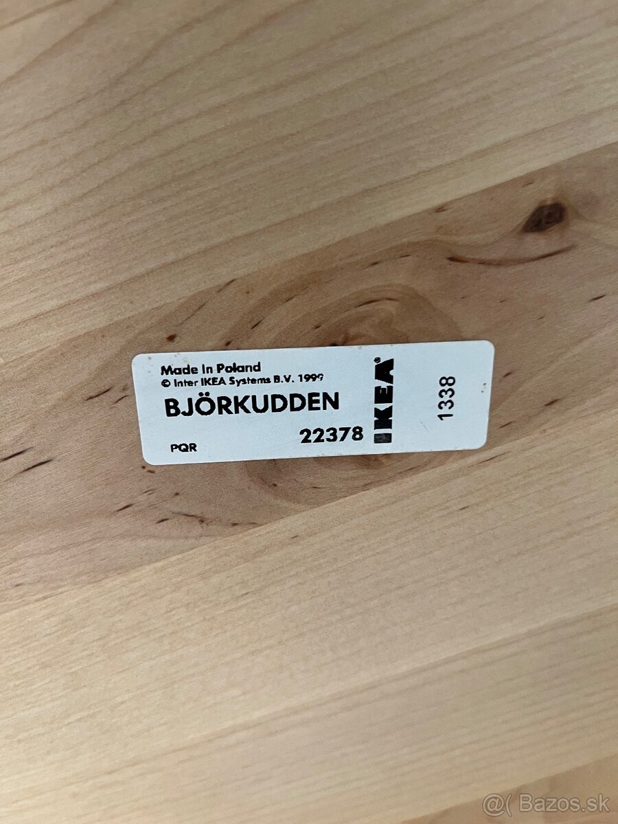 Barový stôl IKEA Björkudden + 2x barové stoličky IKEA Ingolf - 6