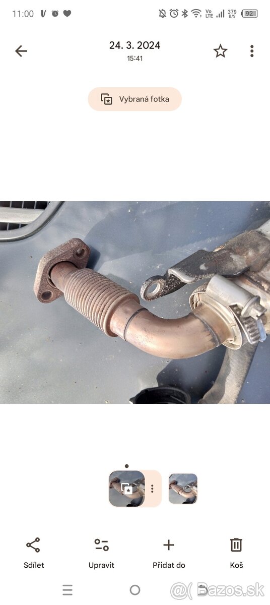 BMW e65 730d M57N diely. Na motor - 6