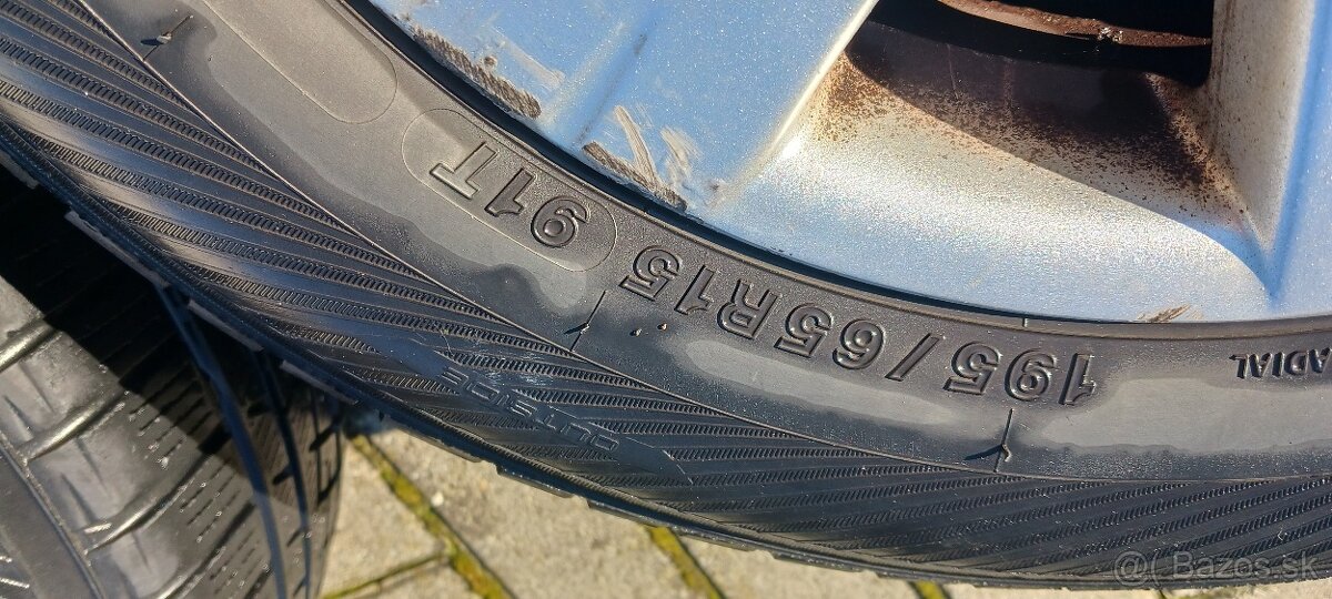 Predám elektróny VW 5x112 r15 - 6