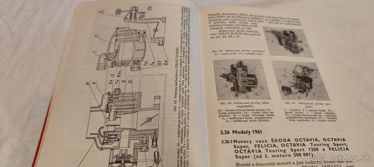 ŠKODA 440 445 450 Octavia Felicia 1202 údržba opravy manuál - 6