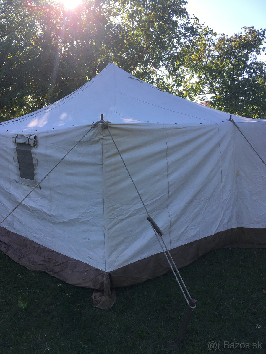 Vojenský stan S-65, 6x6m - 6