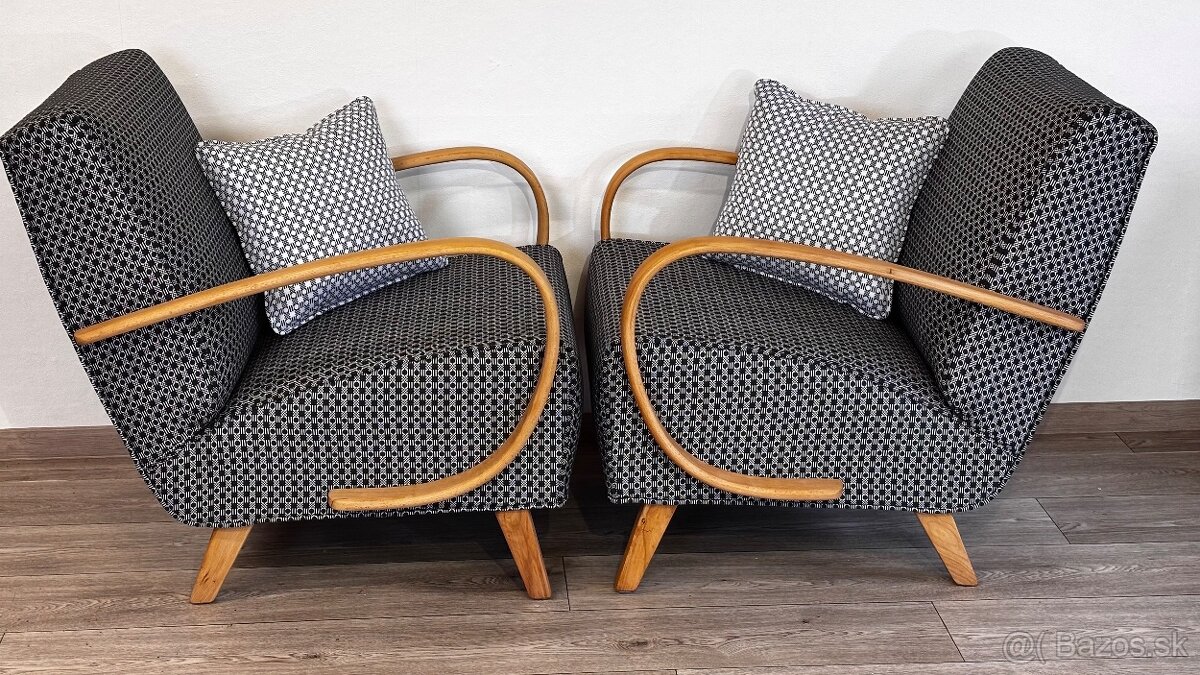 Renovovaná křesla Halabala - 6