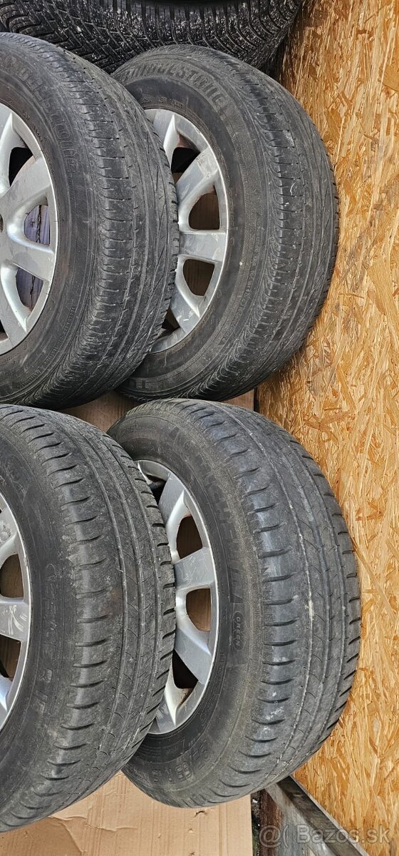 Sada letných kolies 195/65 R15,5x112 - 6