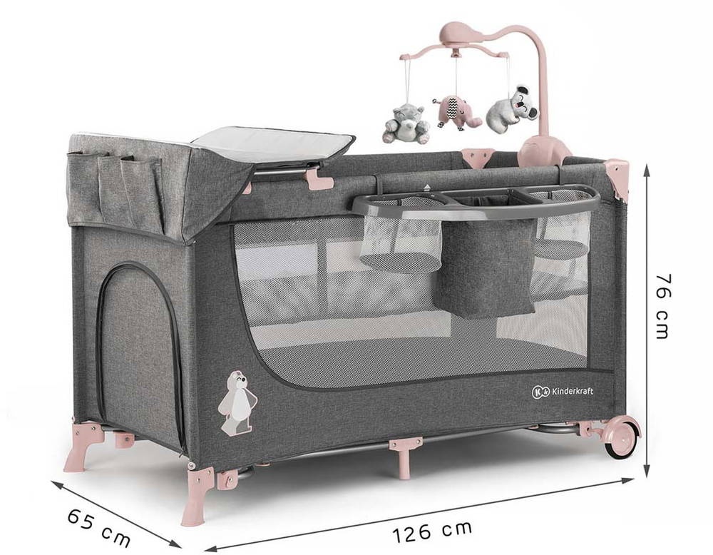 cestovná postieľka Kinderkraft Joy 2 - 6