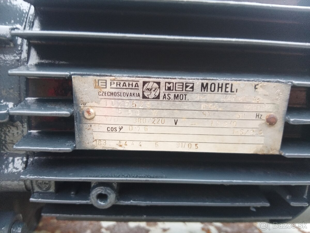 Priama prevodovka s elektromotorom 0,55kW. - 6