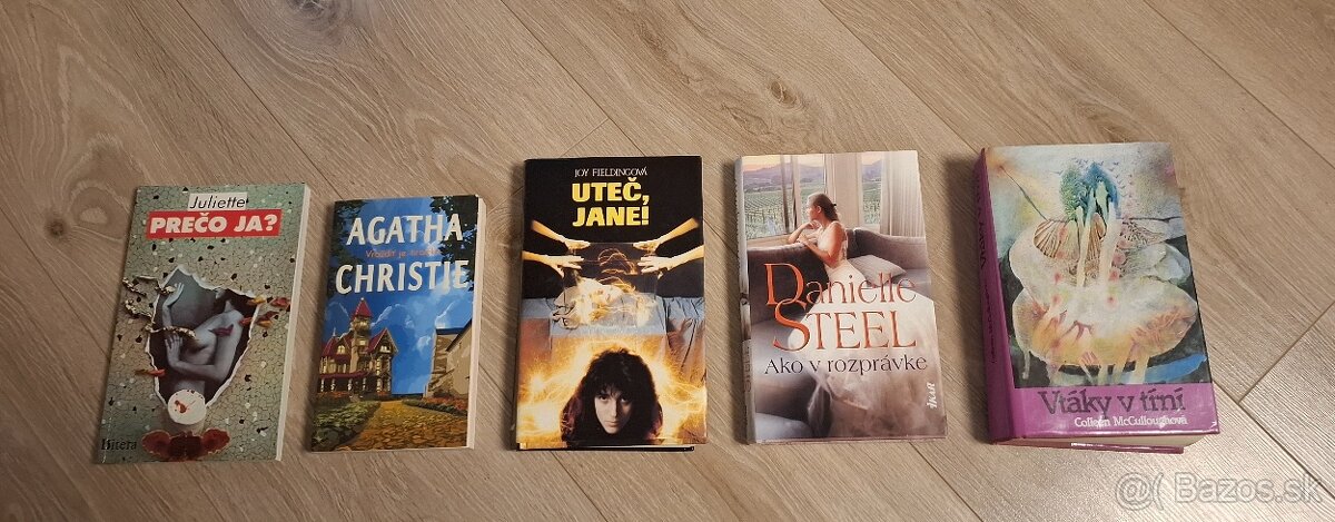 Predám rôzne knihy - 3€ za kus - 6