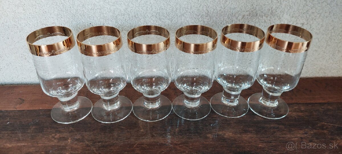 Sklenené poháre - 6