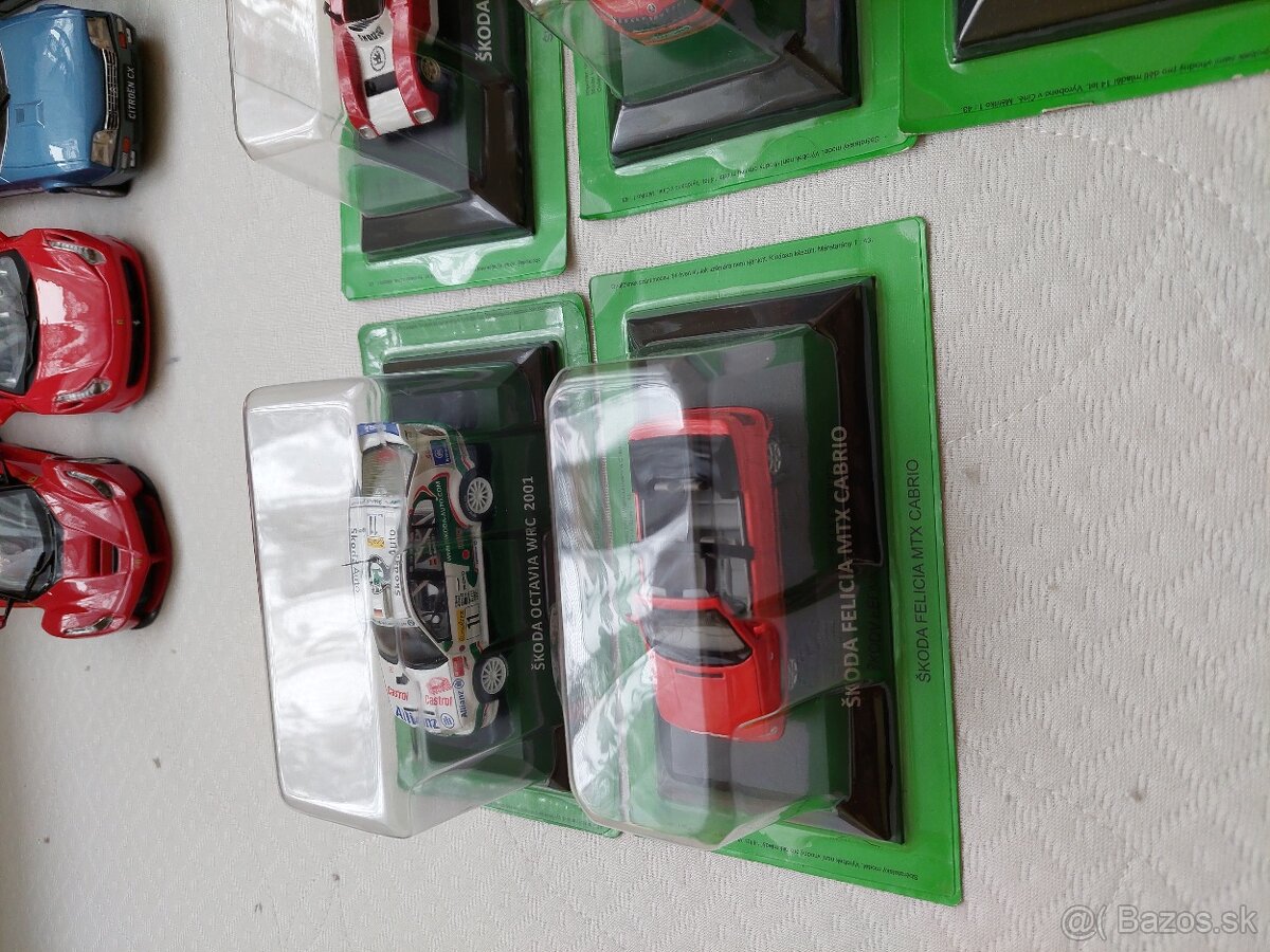 Zbierka áut 1:43 - 6