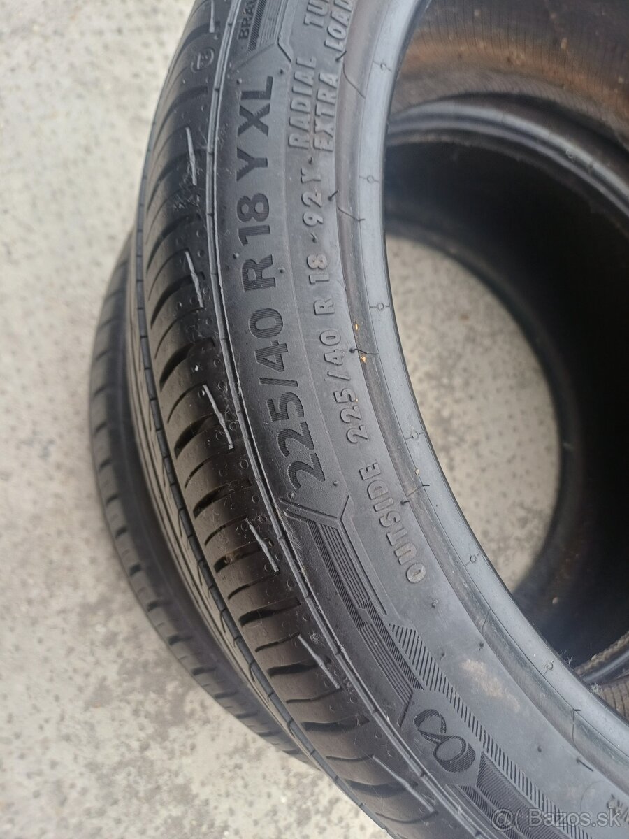 225/40 r18 letné pneumatiky ,Barum - 6