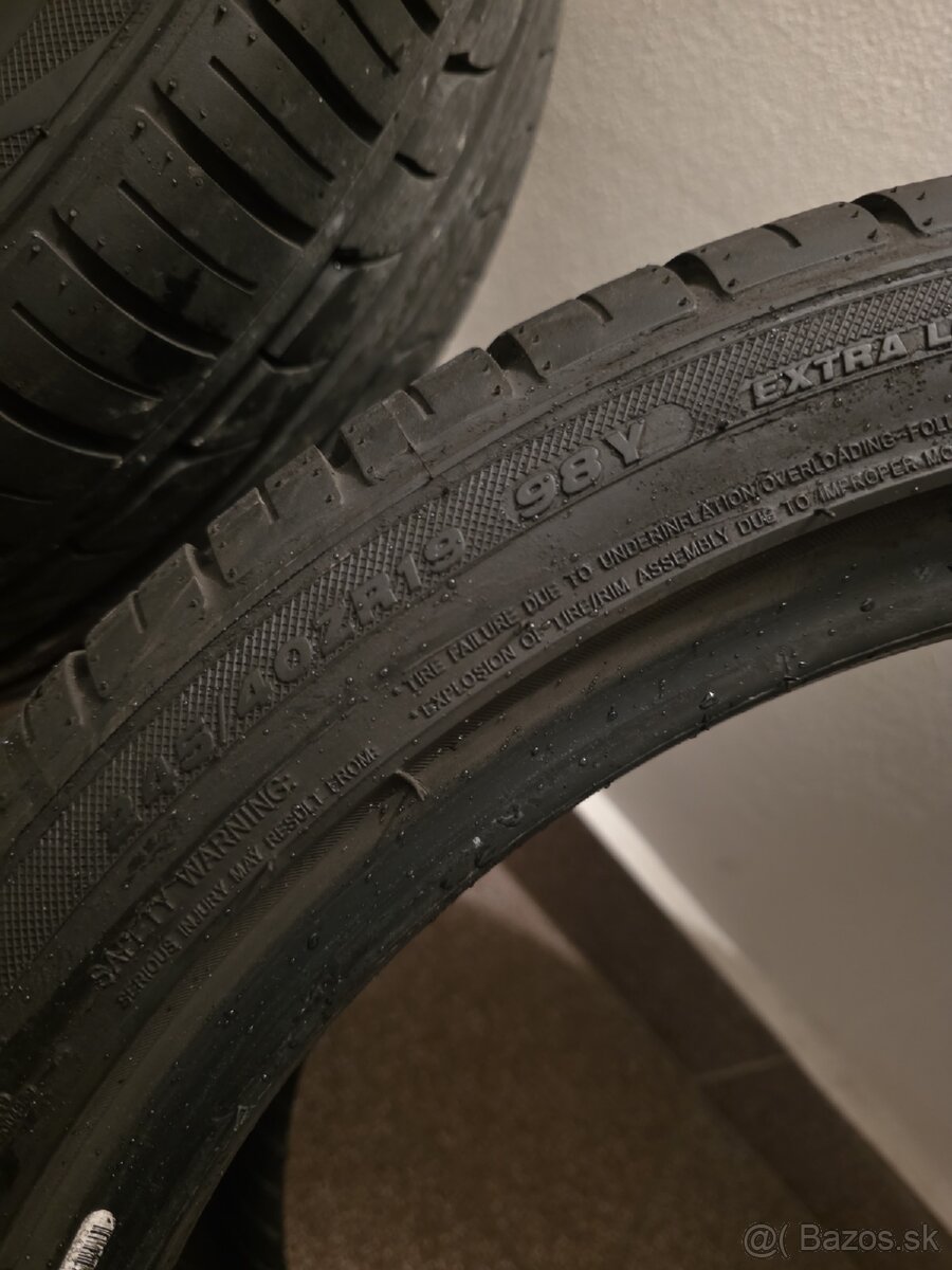 Letné pneu 245/40 R19 - 6