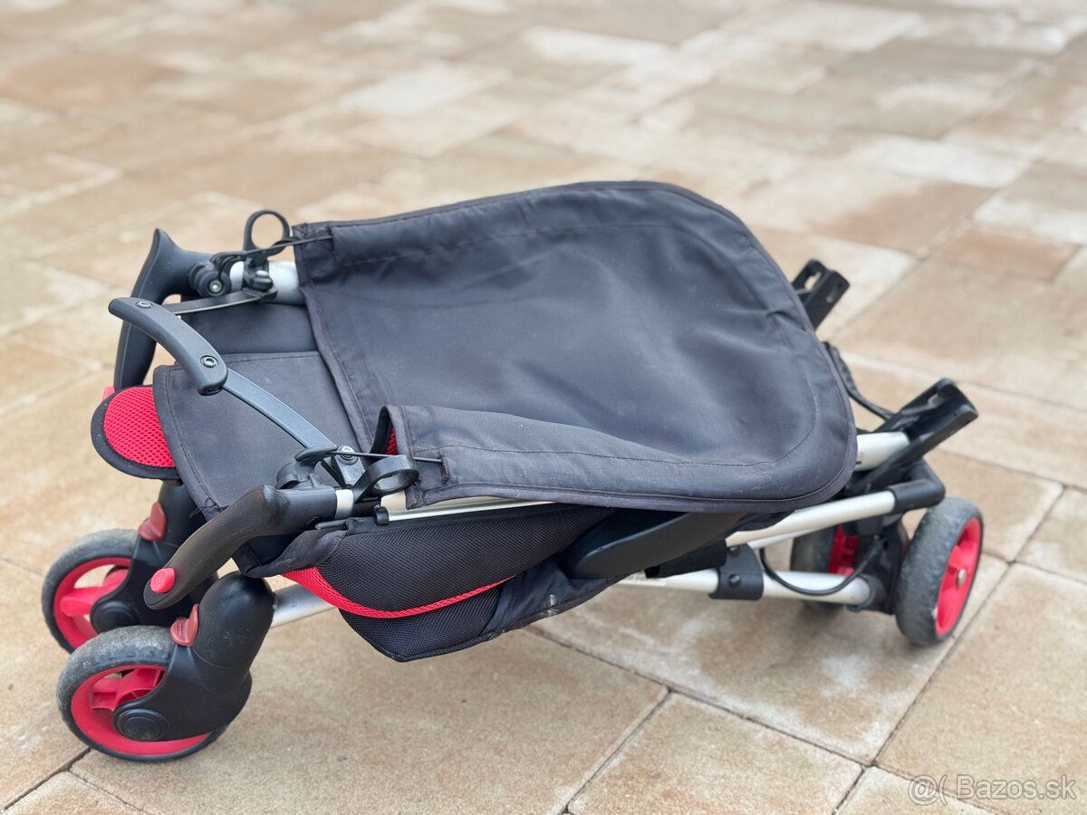 skladací kočík Geoby D888 - 6