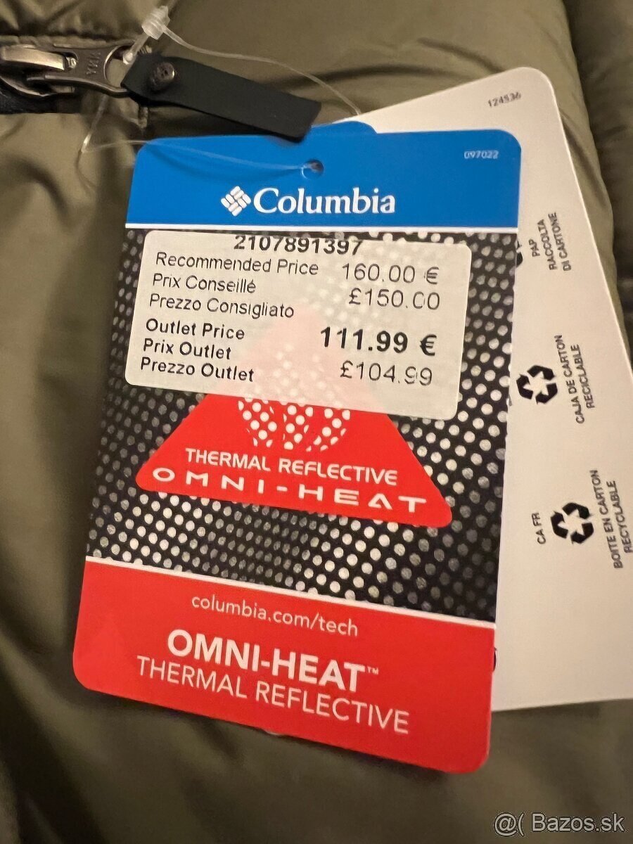 Columbia pánska zimná bunda - L - 6