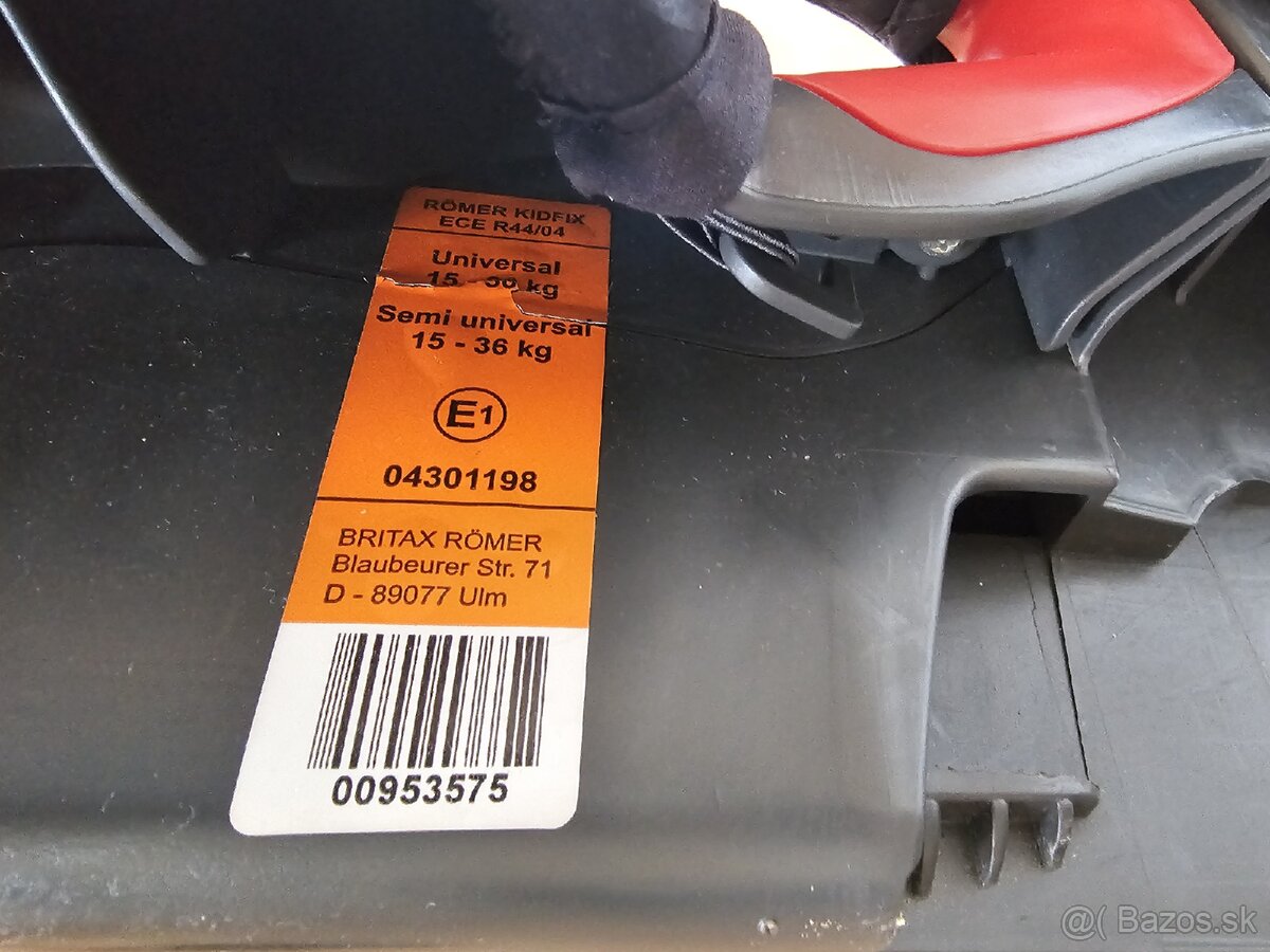 ROMER KIDFIX 15-36kg ISOFIX - 6