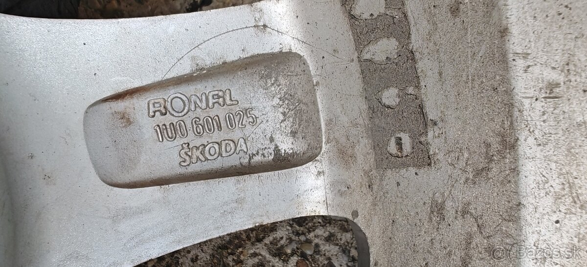 Elektróny škoda 5x100 r15 - 6