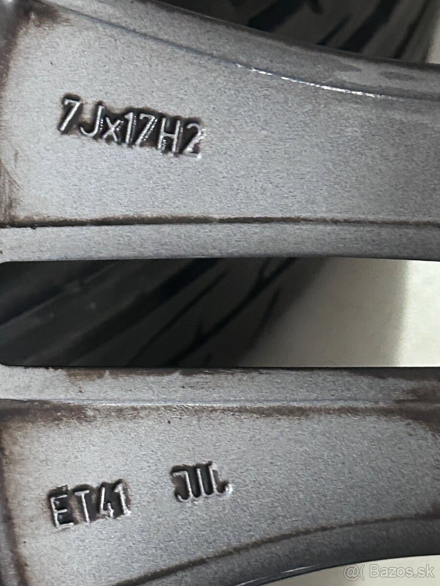 Elektróny 5x100 R17 orig. Škoda - 6