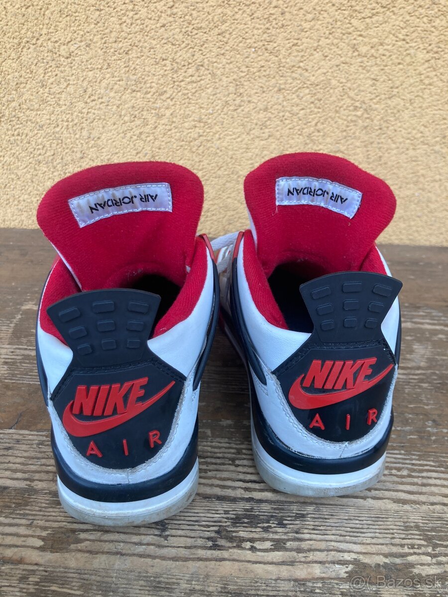 Boty Air Jordan 4 Retro OG Fire Red ,vel. EUR 38 - 6