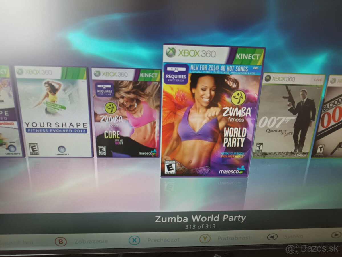 Predam Xbox 360S RGH3 1TB Hdd 200hier Kinect - 6