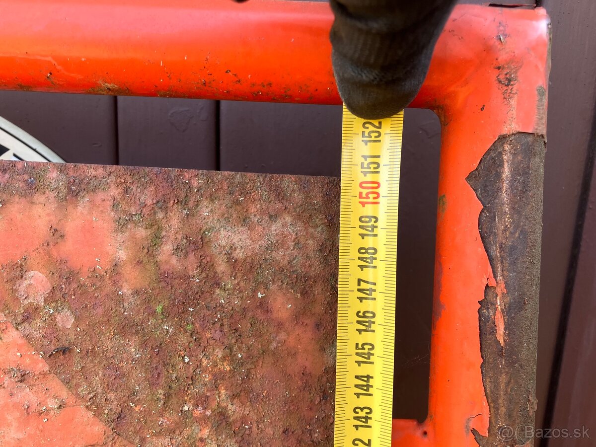 4x oceľ paravan 109x180 cm - 6