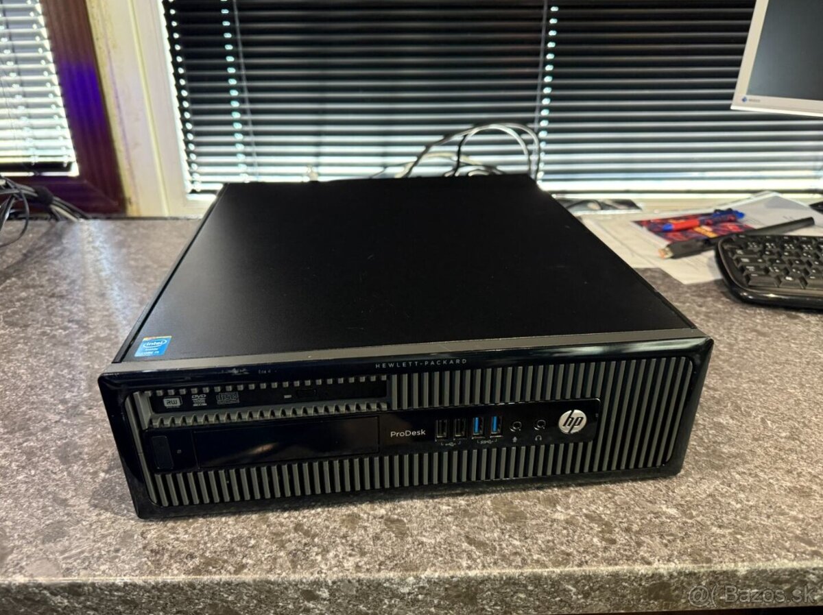 Počítač HP ProDesk 400 G1 SFF i5 / 8GB RAM / SSD+HDD - 6