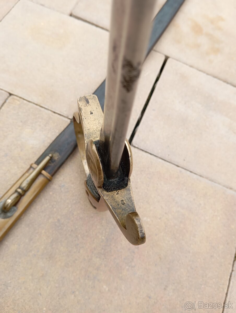 Starožitná šabla meč. Nemecko - 6