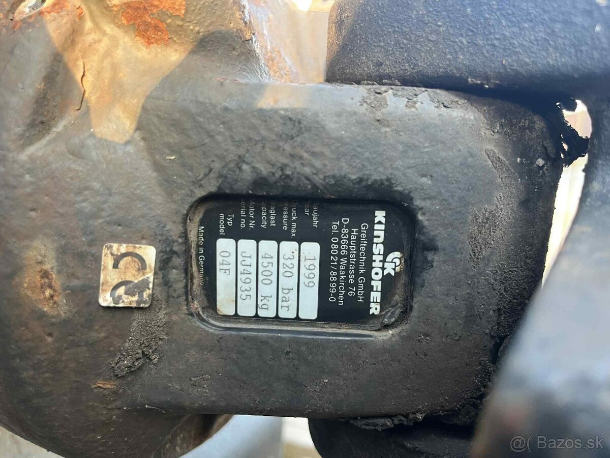 Kinshofer Greiftechnik 331 hydraulický paletový manipulátor - 6