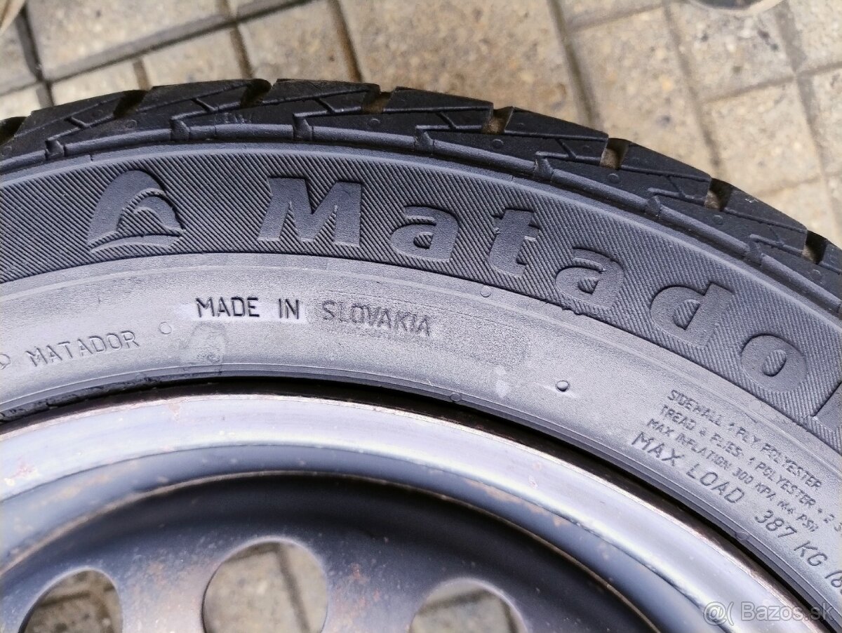 Plechové disky na Citroen C1 41/2Jx14 H2 ET39 - 6