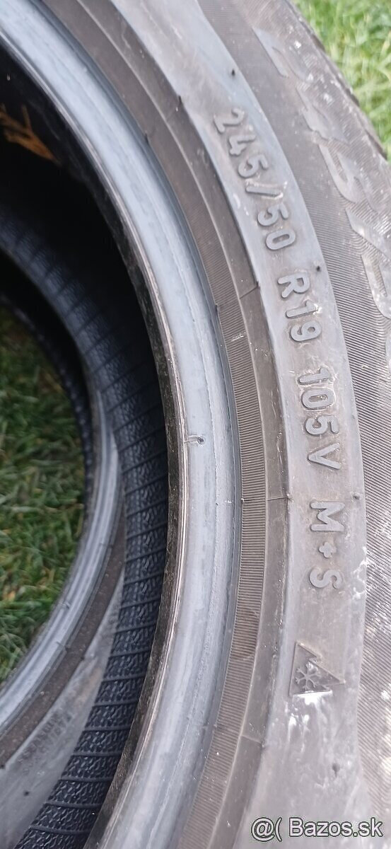 245/50 r19 zimné pneumatiky, Pirelli /runflat/ - 6