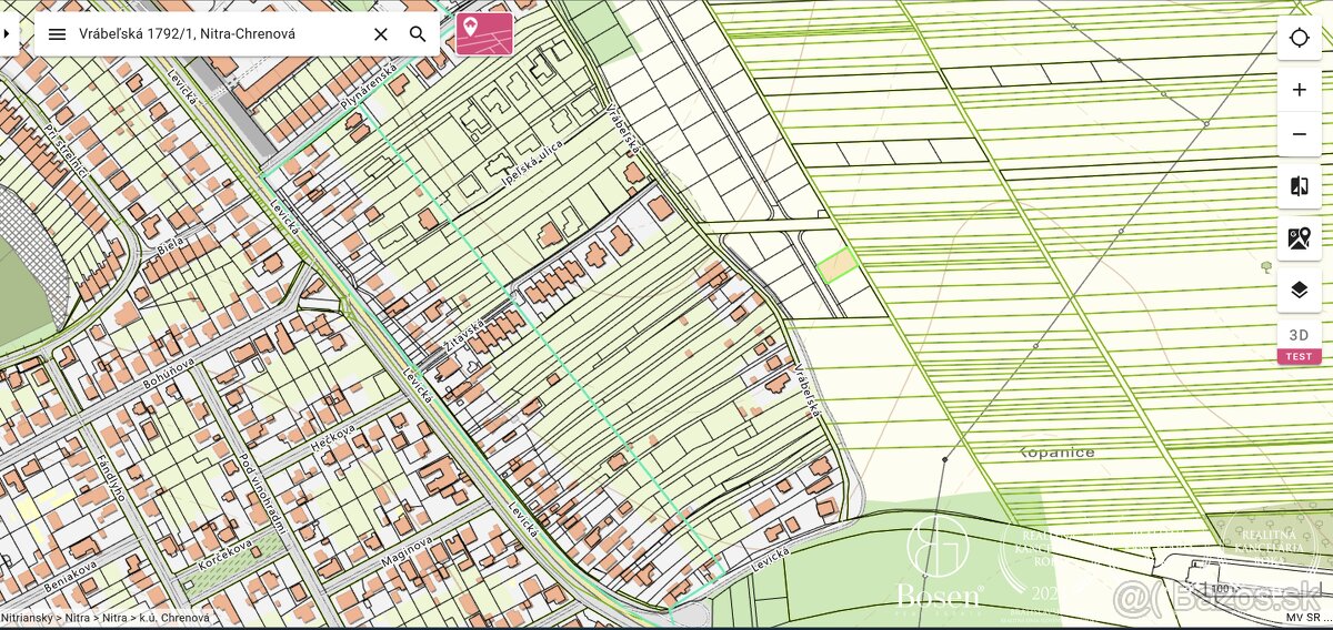BOSEN | Pozemok na predaj 599m2, Nitra - Chrenová - 6