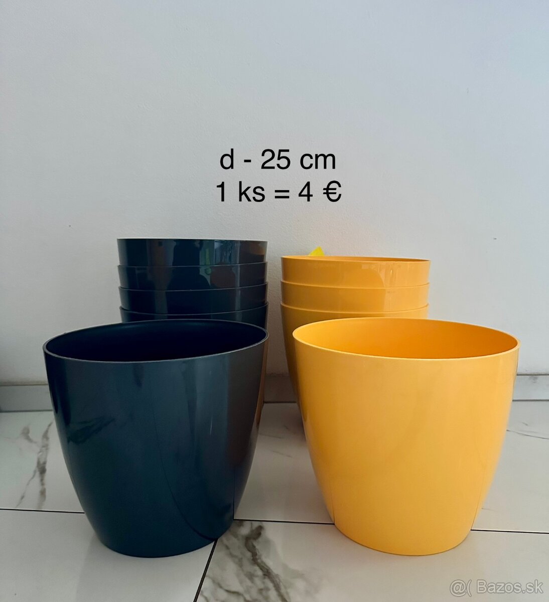 Plastové kvetináče na predaj - 6