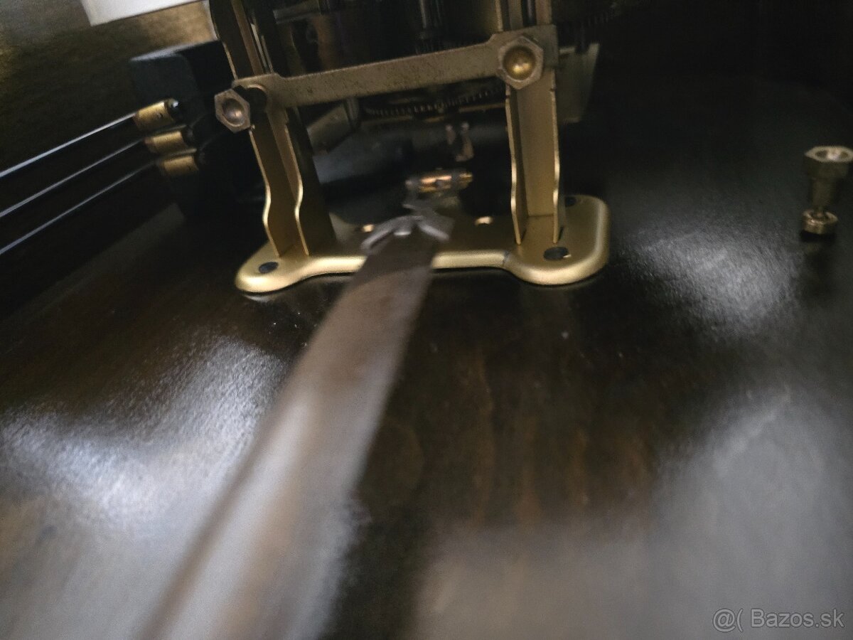 Nástenné drevene hodiny junghas ako nové - 6