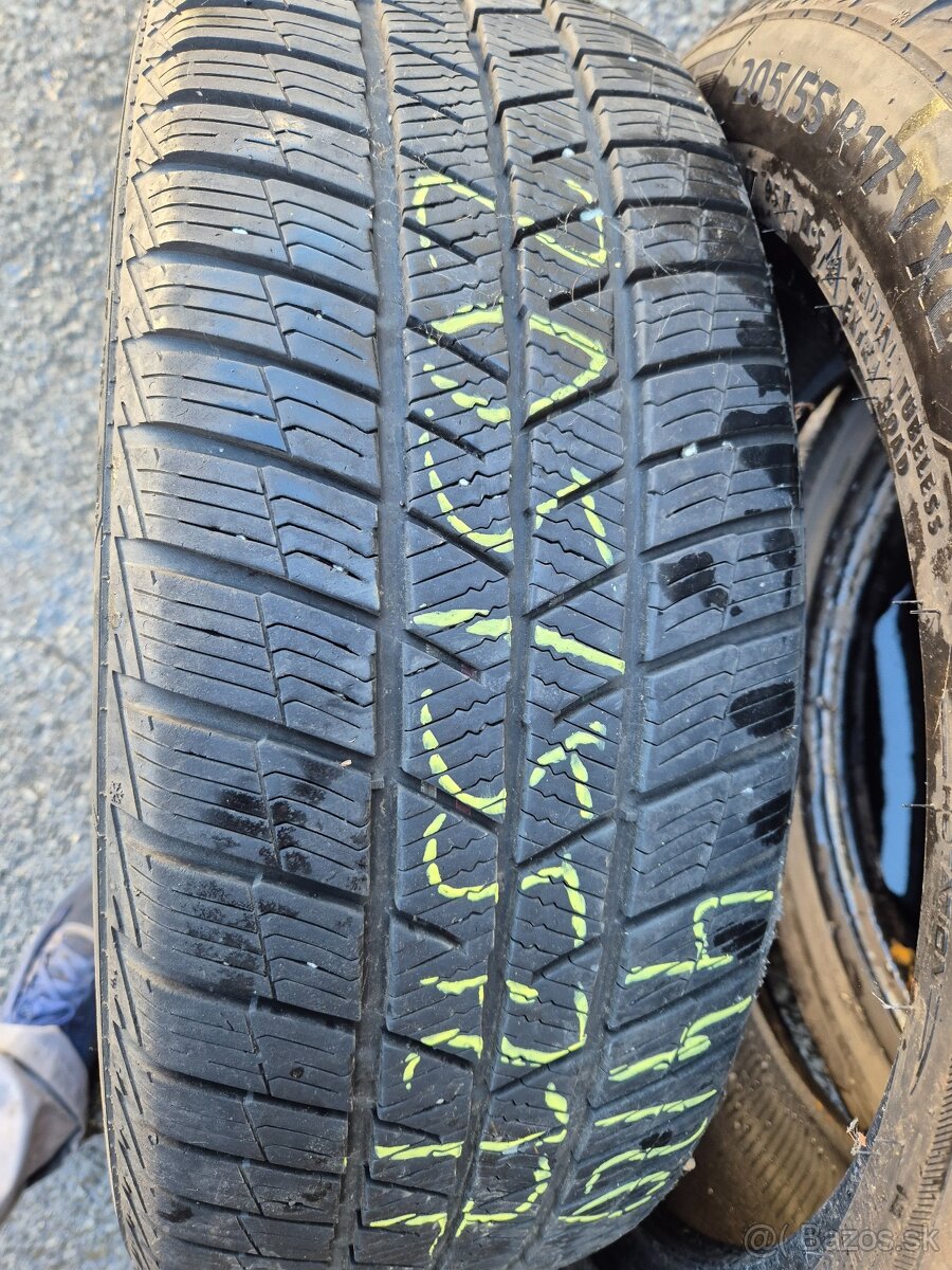 Predam zimne pneu 2x 205/55R17 Barum - 6