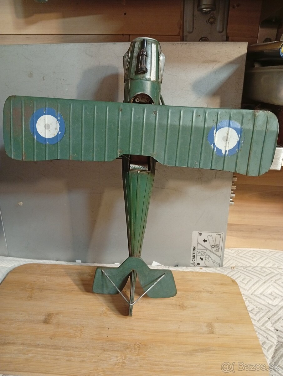 Kovový britský dvojplosnik z1.s.vojny - 6