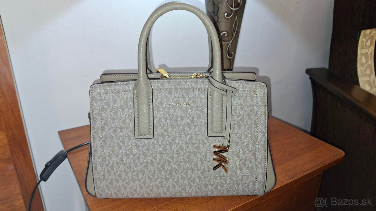 béžová kabelka michael kors malá - nová - 6