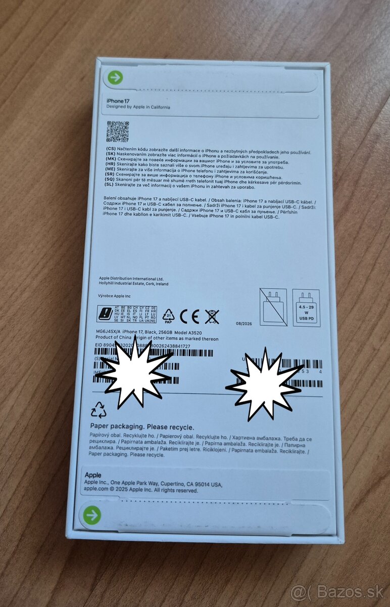 Apple iPhone 17 256GB Black - 6
