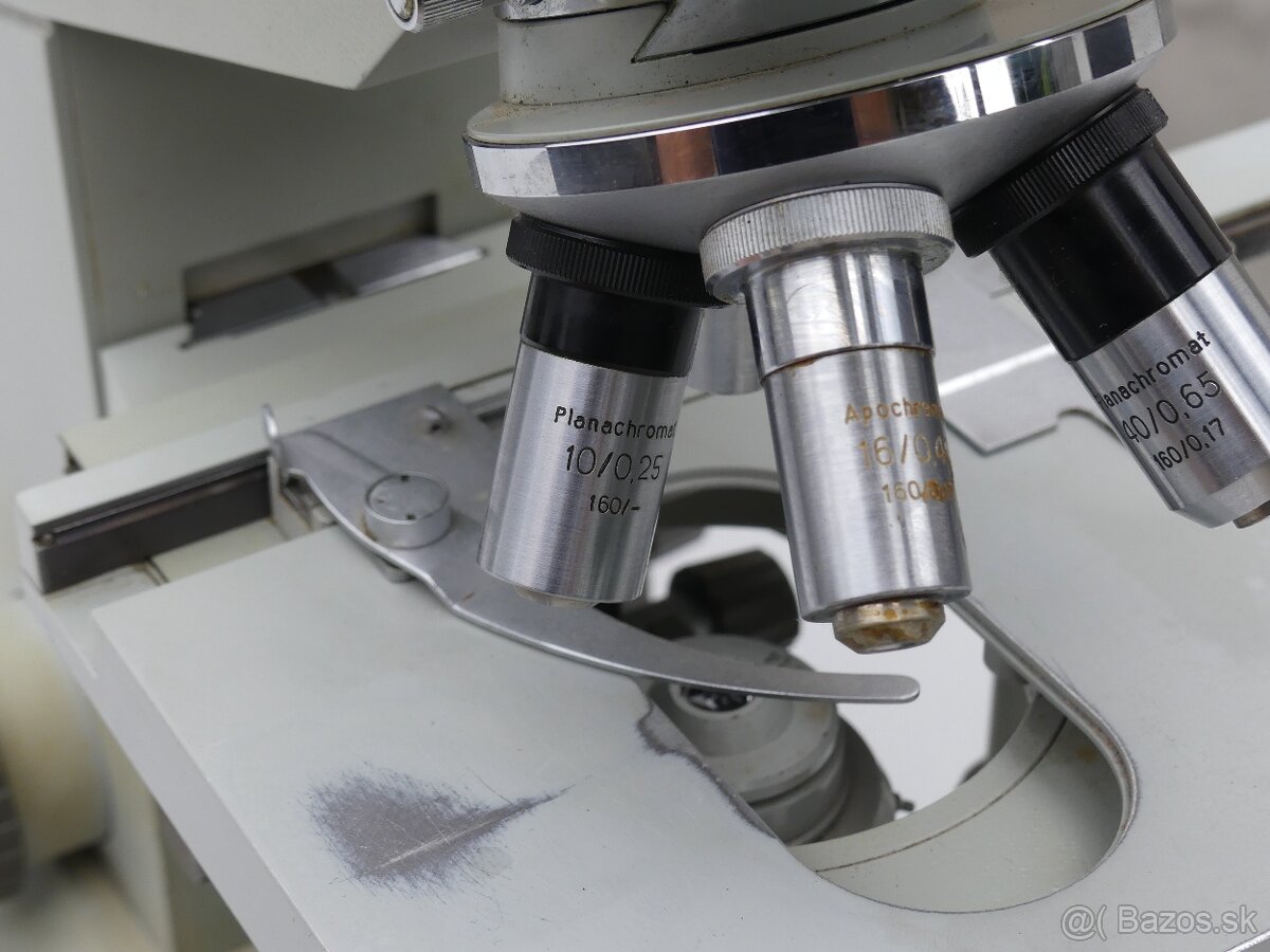 Mikroskop Carl Zeiss Jena Amplival s osvetlením - 6