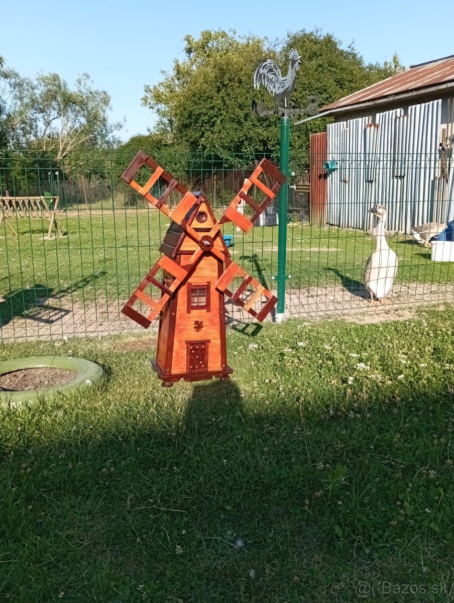 Predám veterný záhradný mlyn - 6