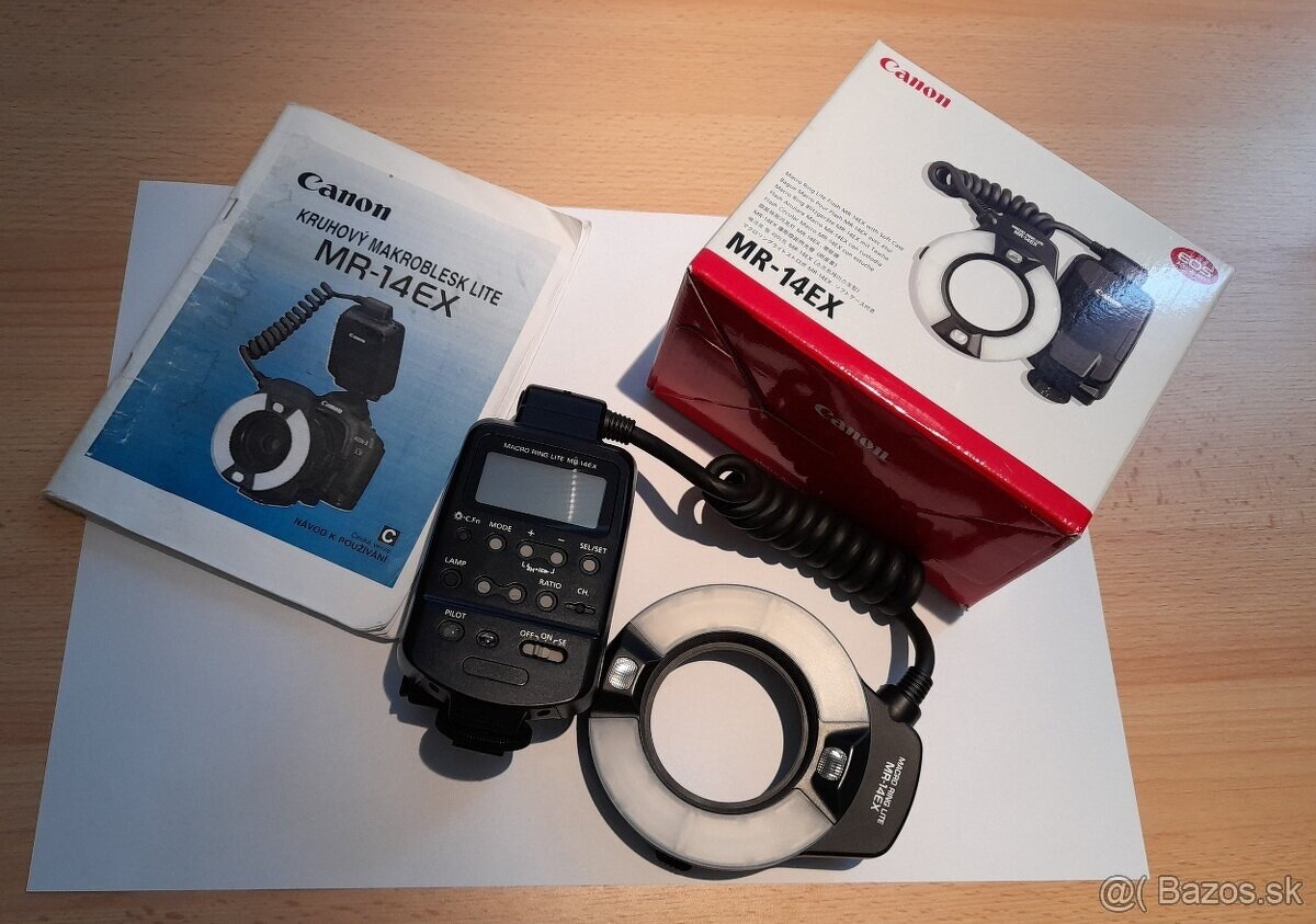 Kruhový makro blesk Canon MR 14 EX - 6