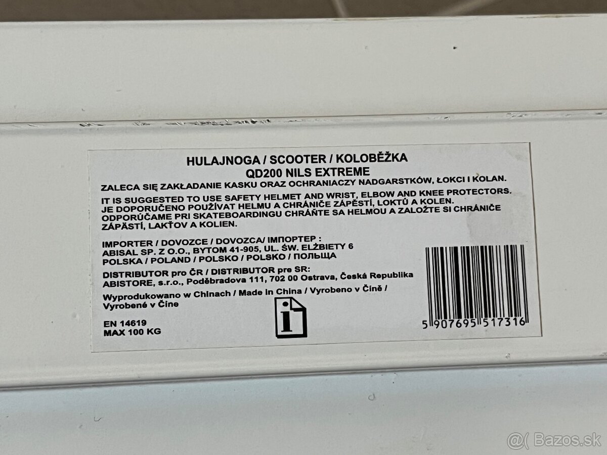 Kolobežka Nils Extreme 200 - 6