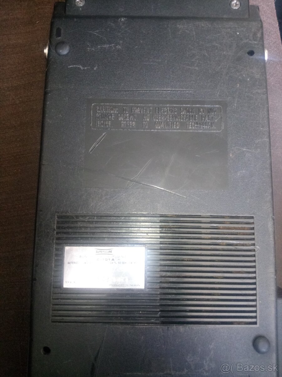 Retro kezet,magnetofon Superscope C-101 A - 6