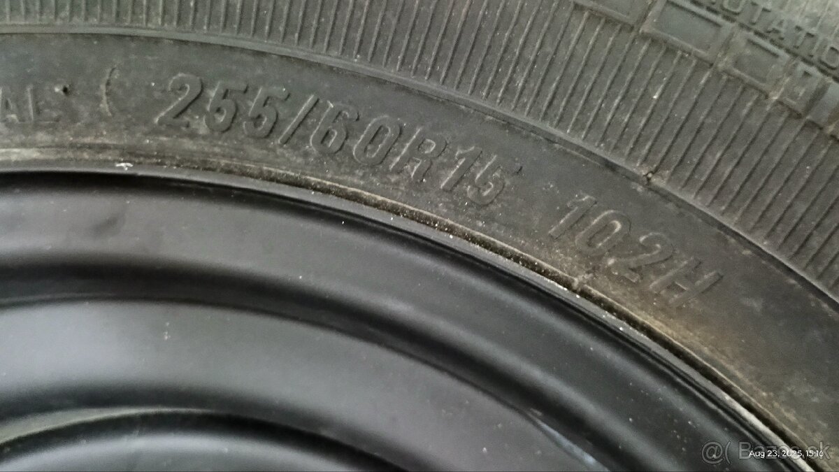 Disky s pneu 5x120.6 - 6