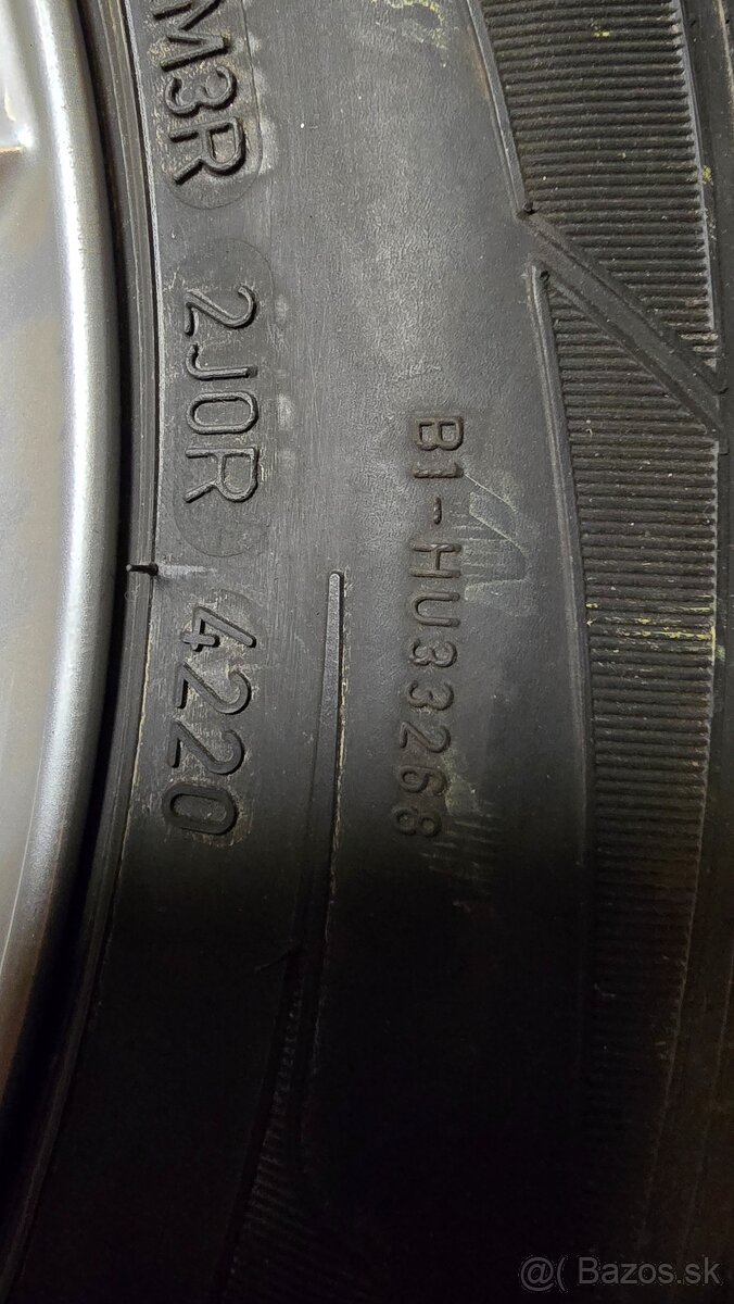 Predam elektrony 5x112 R17 a zimne gumy - 6