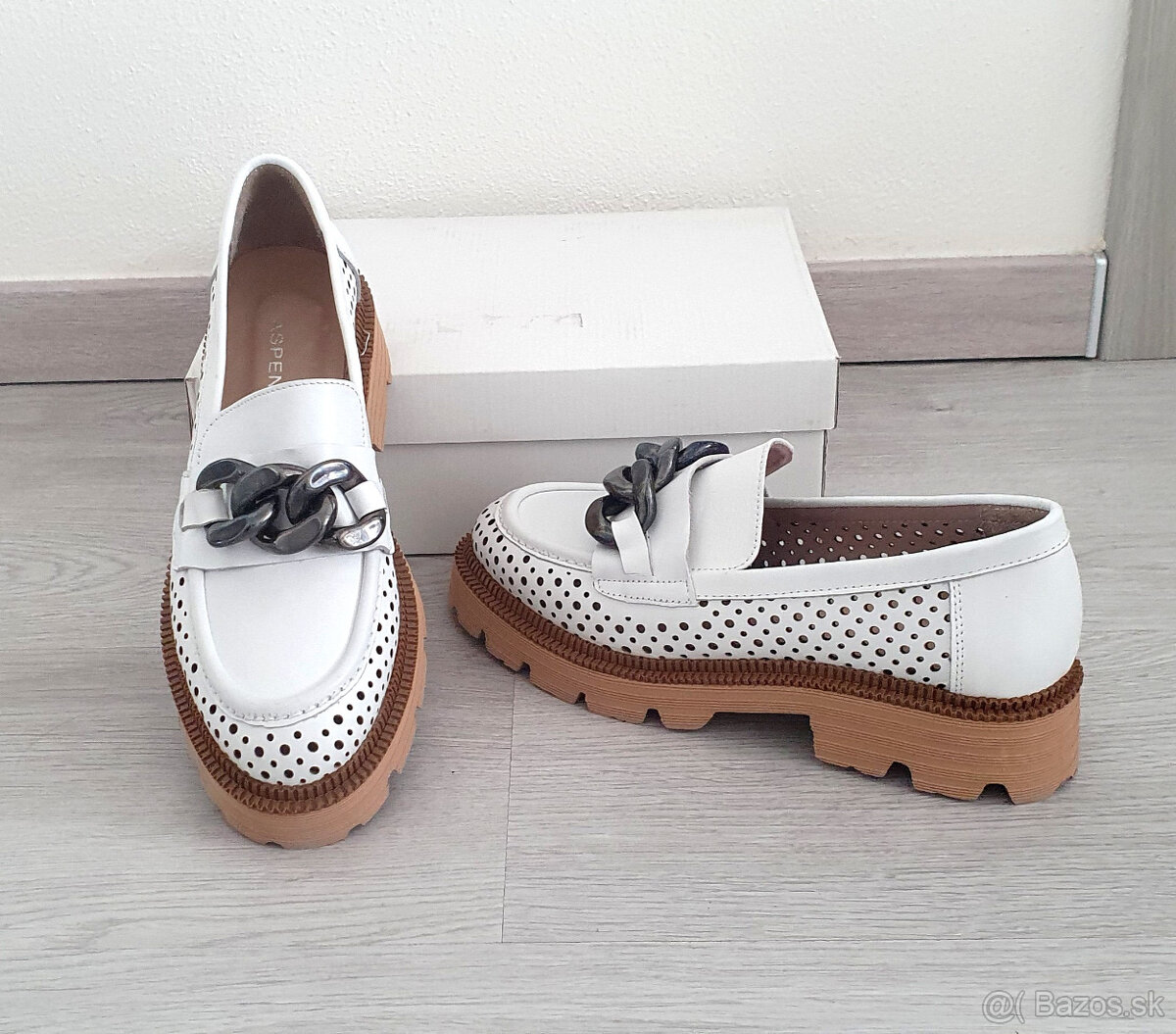 ASPENA celokožené topánky v.40 - 6