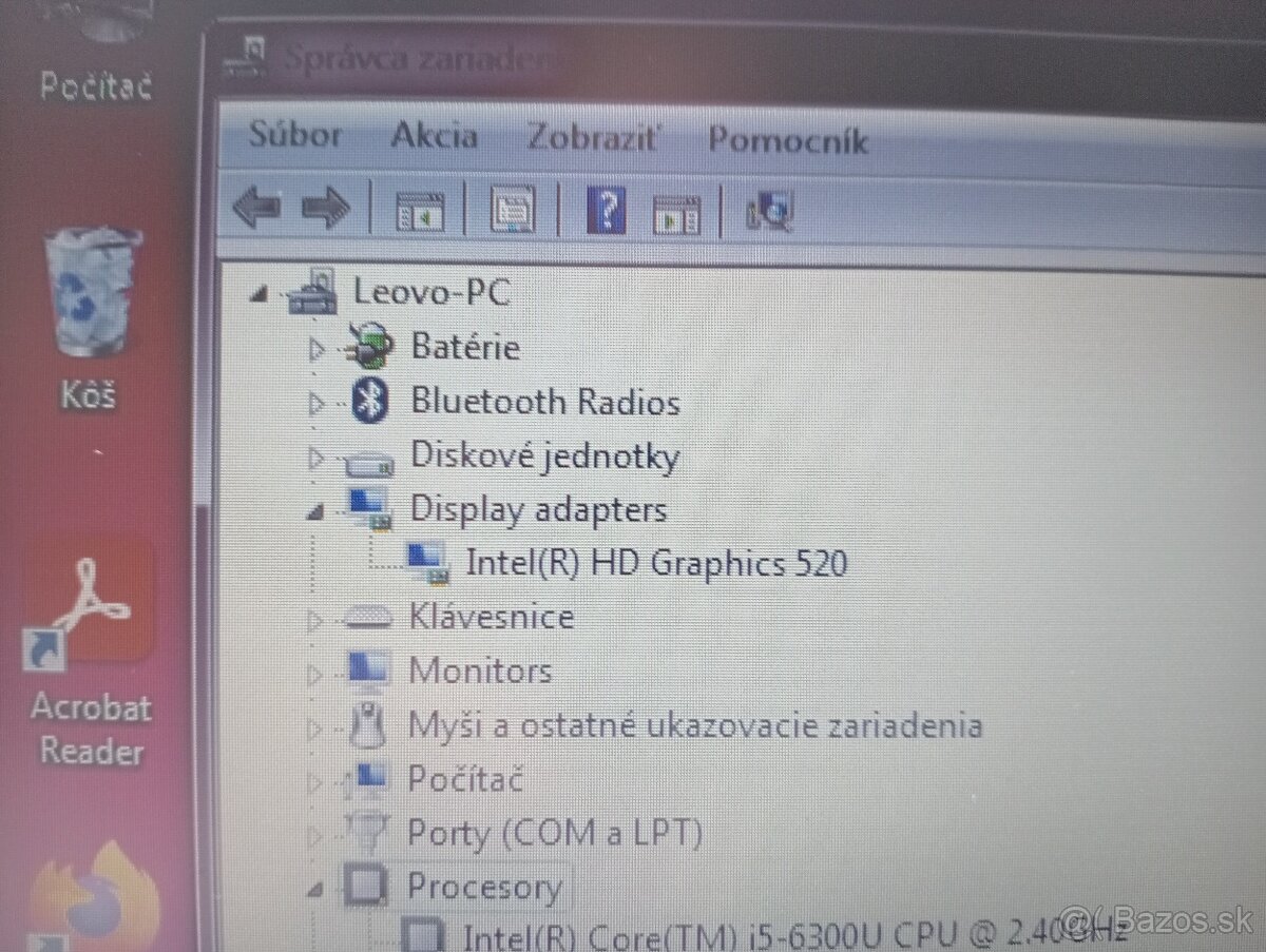 Lenovo thinkpad t470 ,Intel(R) Core™i5 , 8gb ram ,500gb hdd - 6