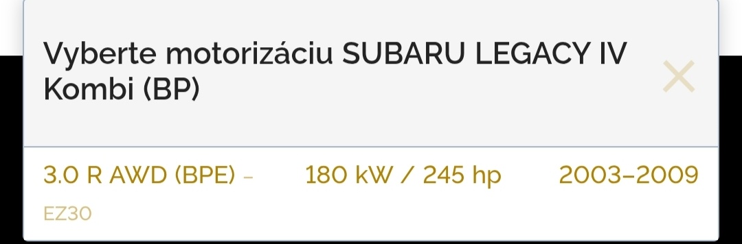 Pomocný spojkový valec Subaru Legacy - 6