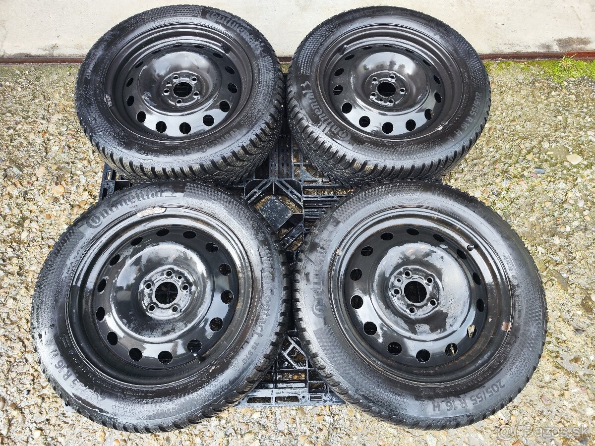 Plech. sada =5x98= s pneu i bez= 205/55 R16 - 6