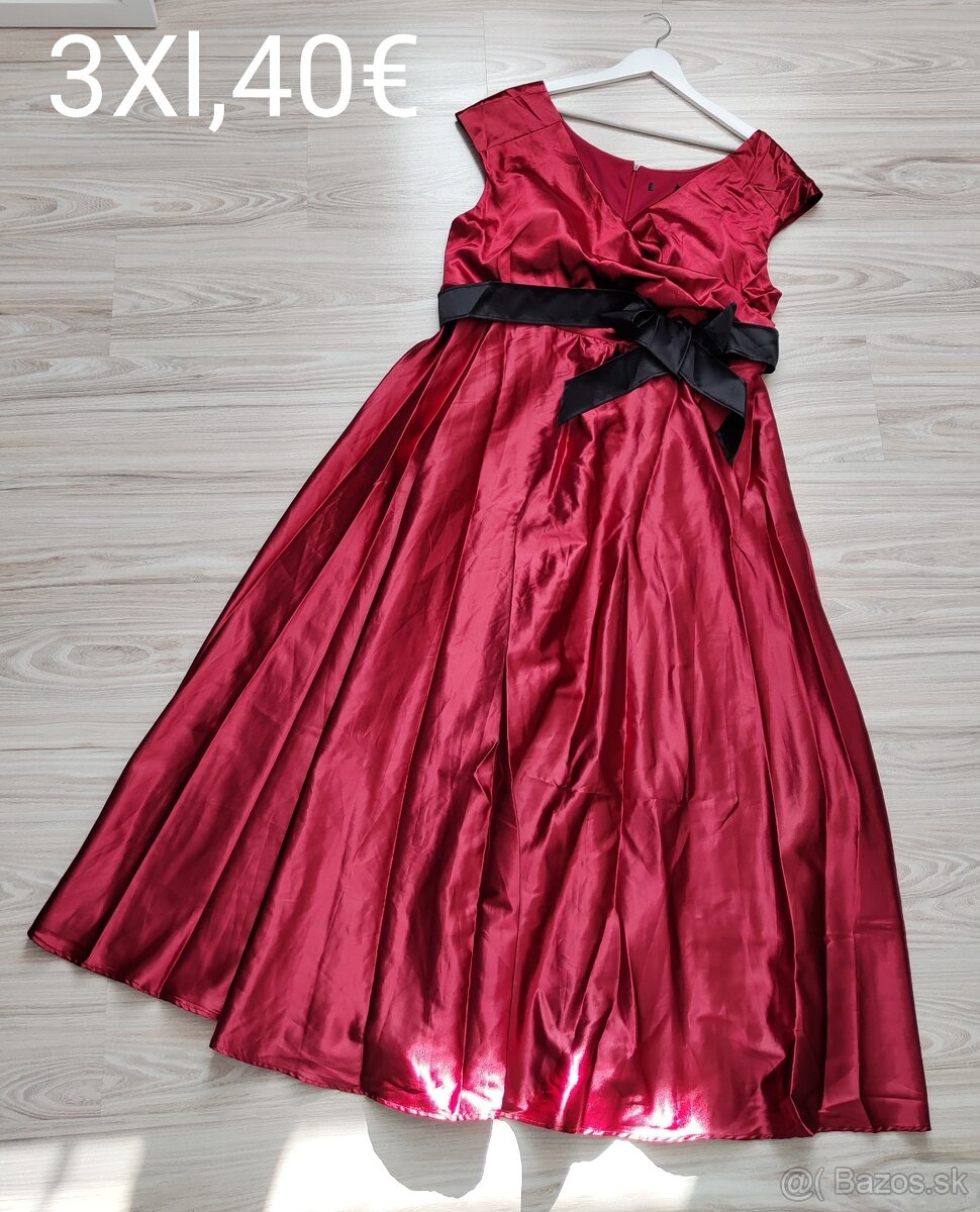 Dlhé spoločenské šaty 2Xl/3Xl - 6