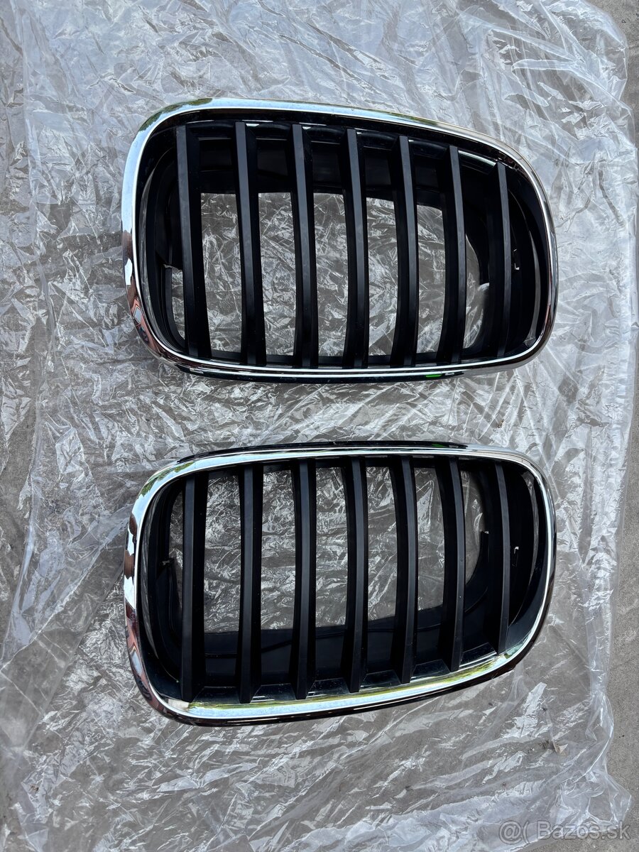 BMW ľadvinky - strieborná a čierna (X5 E70, X6 E71) - 6
